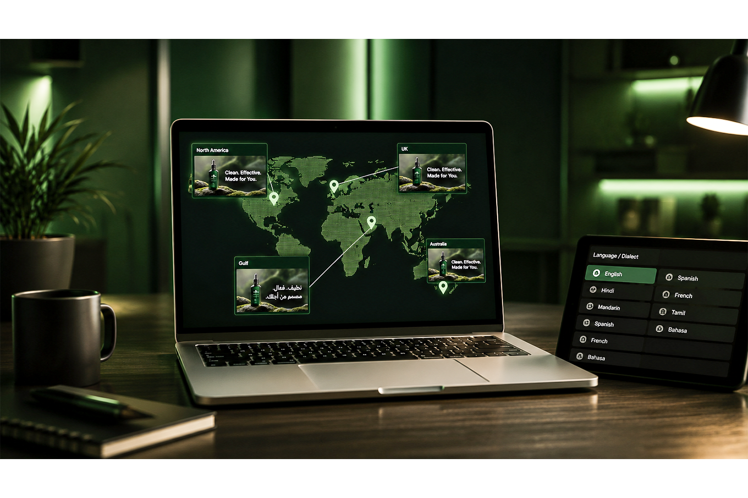 Multi-market localization